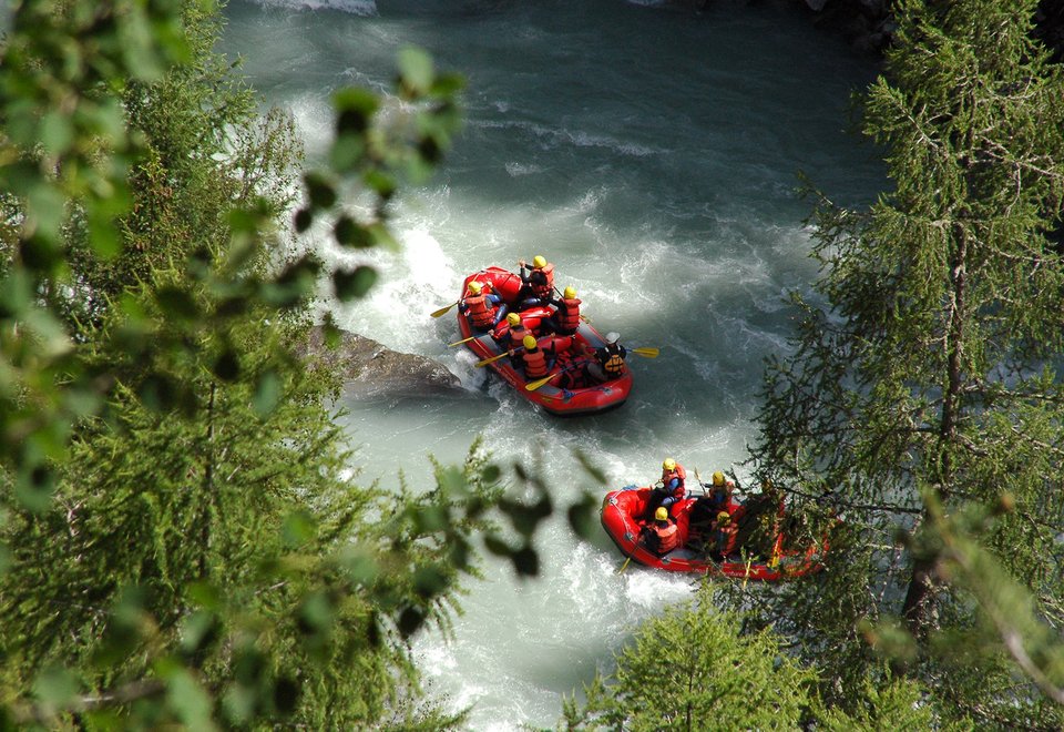River rafting - Washed with all water