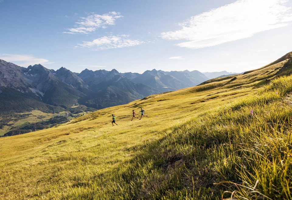 Trail running - Freedom & Panorama during the race